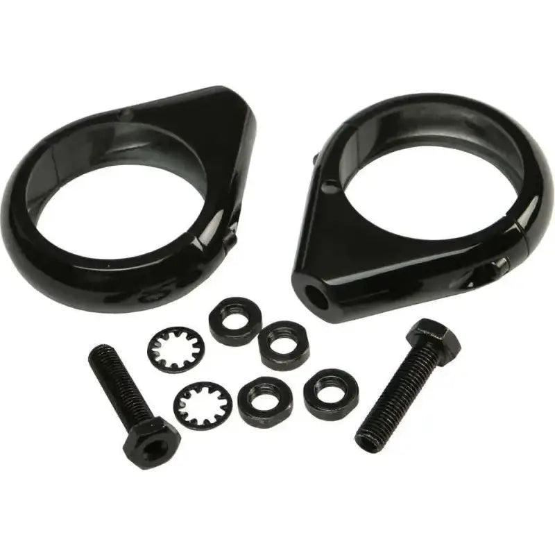 41-040BK Turnsignal Clamps 49mm Pr Black