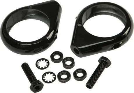 41-040BK Turnsignal Clamps 49mm Pr Black