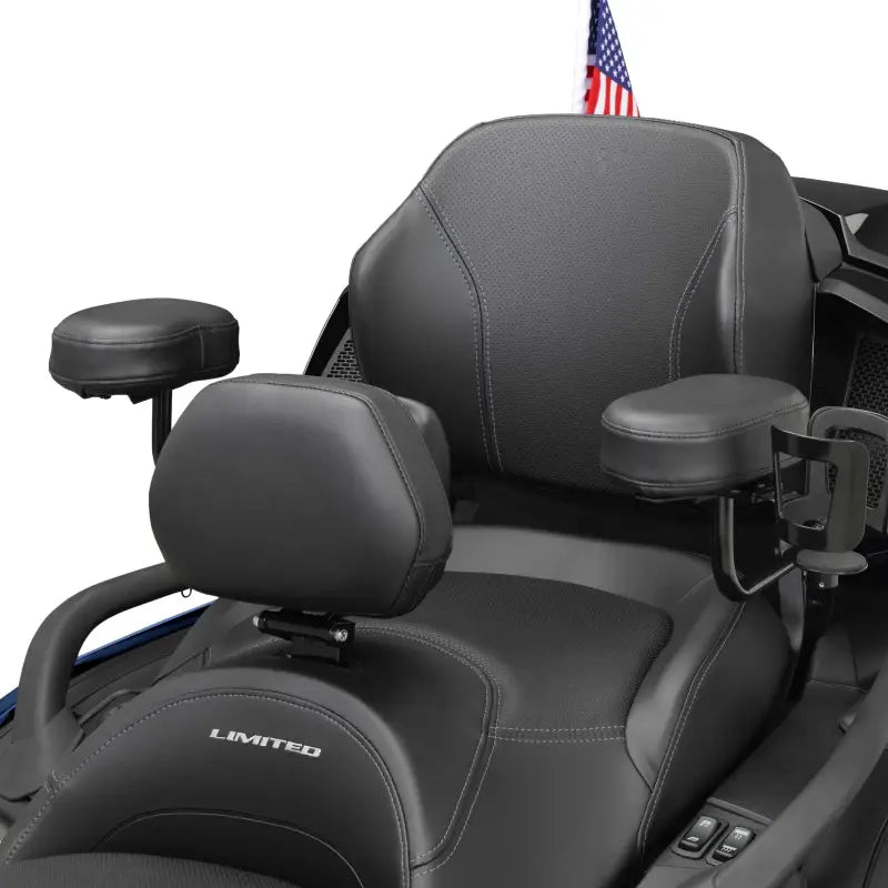 SHOW CHROME 41-209 Armrest Kit Passenger Black Can