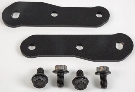 Black metal brackets with matching bolts for 4114KIT Side Case Mount Kit, perfect case mount kit