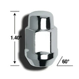 41177B Gorilla Acorn Bluge 7/16’ 4/Bg - Lug Nut