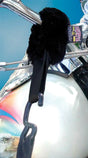 41192 Powertye Tie-Down Assist W/Sheepskin Cover 1.5’’ Black 2/Pk - 1 1/2’’ w/Sheepskin