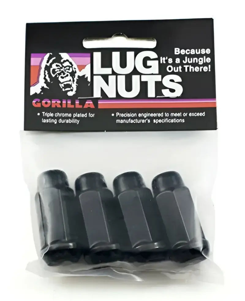 41197XLBCB Gorilla 9/16 Bulge Acorn XL Bag-Set, premium 9/16 bulge acorn lug nuts for RV, automotive, powersports, off-road, marine, exterior, truck accessories, interior, truck bed, RV parts, AVADA - Best Sellers, Must Haves