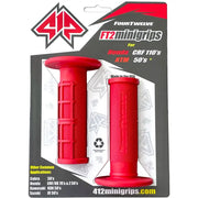 412-G203 Pee Wee / Pit Bike Mini Grips 7/8’’ (Red) - Wee/Pit