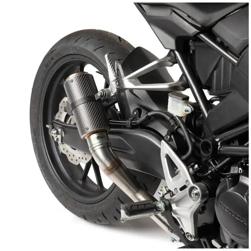 41302-2405 Hotbodies Mgp Stinger Slip-On Matte Carbon Hon - RV and Auto Parts