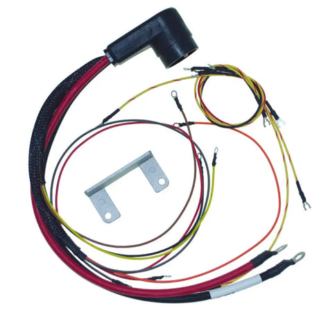 Automotive wire harness with bracket for CDI Electron Merc Wire Harness 2/4Cyl