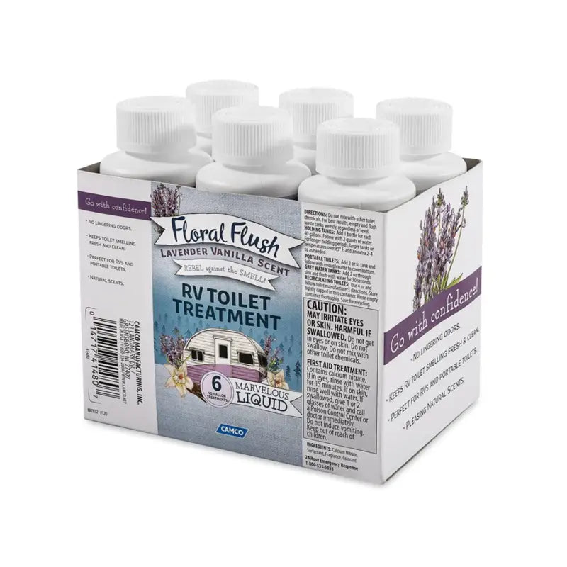 41480 Camco Floral Flush Lavender Vanilla Sin - Waste Holding Tank Treatment