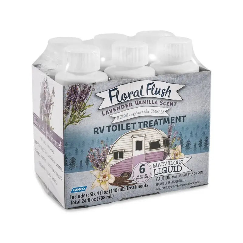 41480 Camco Floral Flush Lavender Vanilla Sin - Waste Holding Tank Treatment