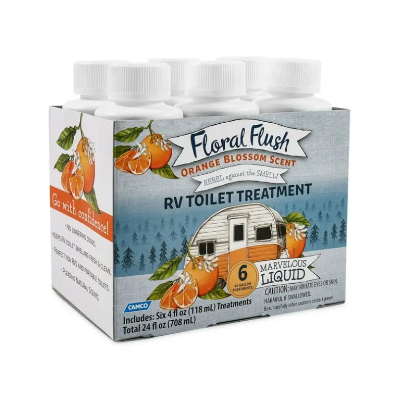 41481 Camco Floral Flush Orange Blossom Singl - Waste Holding Tank Treatment