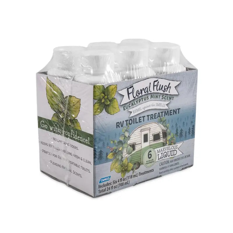 41482 Camco Floral Flush Eucalyptus Mint Sing - Waste Holding Tank Treatment