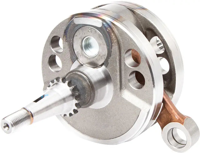 Shiny metal Stroker Crankshaft Assembly for 4149 with wrist pin bearings and complete crankshaft assembly