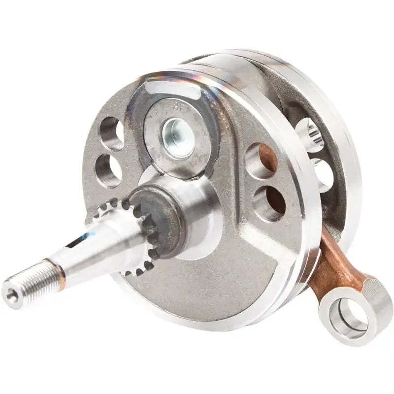 Shiny metal Stroker Crankshaft Assembly for 4149 with wrist pin bearings and complete crankshaft assembly