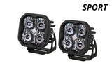 Diode Dynamics SS3 LED Pod Sport - White Flood Standard (Pair) - DD6121P