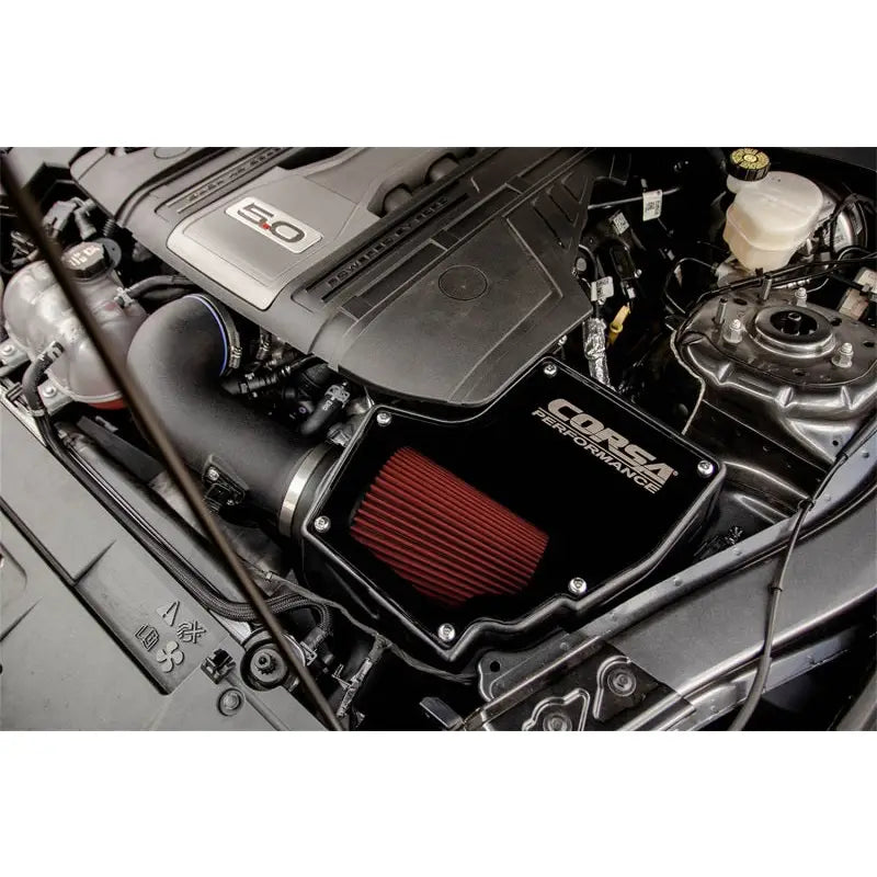 CORSA Performance 419850D 419850D Corsa Air Intake DryTech 3D Closed Box 18-20 Ford Mustang GT 5.0L V8