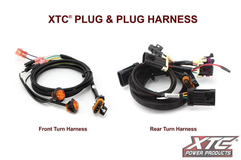 XTC Power Products Auto Turn Signal KIT W Illumination ATS-L-CAN-COM-DRL - Lever Front Drl Lights