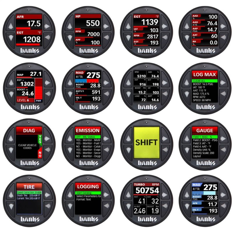 Banks Power 66693 Banks Power 17-19 Ford F250/F350 6.7L Power Stroke Derringer Tuner (Gen 2) w/ Super Gauge