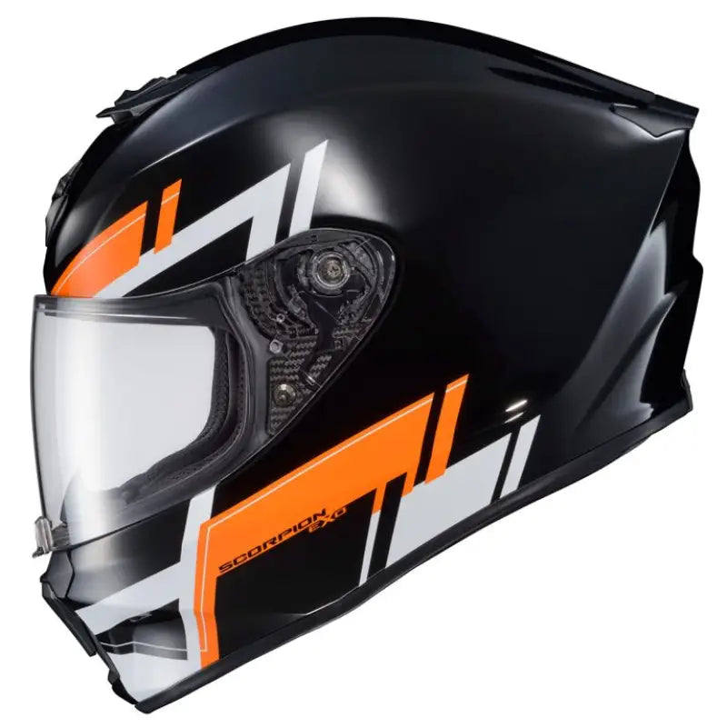 42-2333 Scorpion Exo Exo-R420 Full-Face Helmet Pace Orange Sm - Helmets