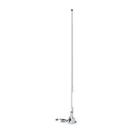 White marine antenna for 420 Shakespeare 5 3Db VHF Antenna W/Lift-N-Lay Mount