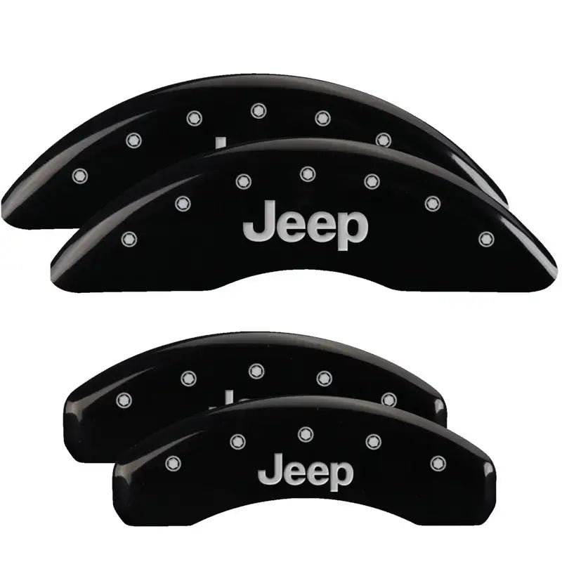 42026SJEPBK Mgp Caliper Set Of 4 Caliper Covers  Engraved F