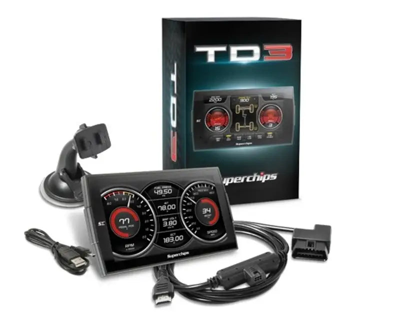 42051-JL-P3 Superchips Td3 + Intake For 3.6L 18-21 Jeep Jl - Power Package Kit