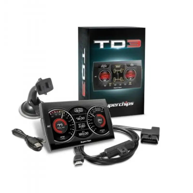 42051-JL-P3 Superchips Td3 + Intake For 3.6L 18-21 Jeep Jl - Power Package Kit