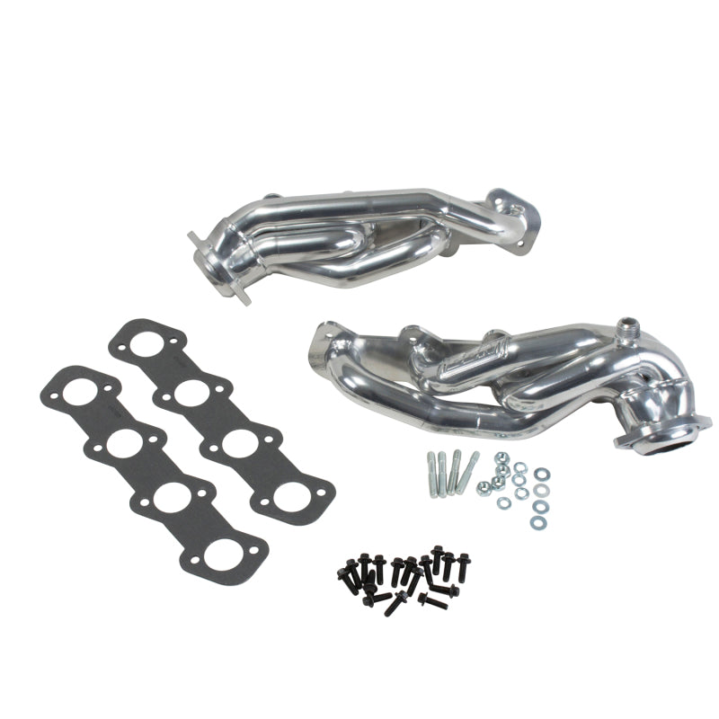 BBK 35180 BBK 99-03 Ford F Series Truck 5.4 Shorty Tuned Length Exhaust Headers - 1-5/8 Silver Ceramic