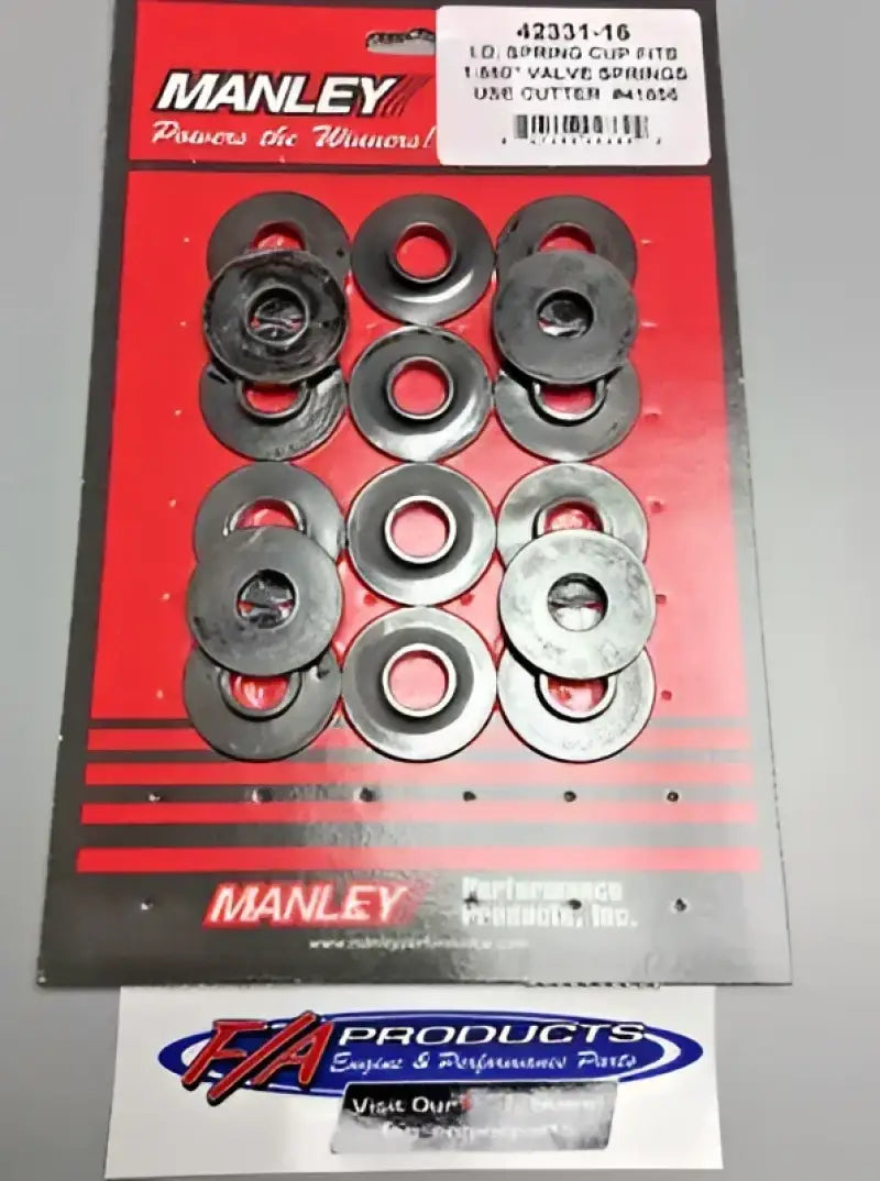 42331-16 Manley Perf Spring Cup-Id 1.550 - Valve Locator