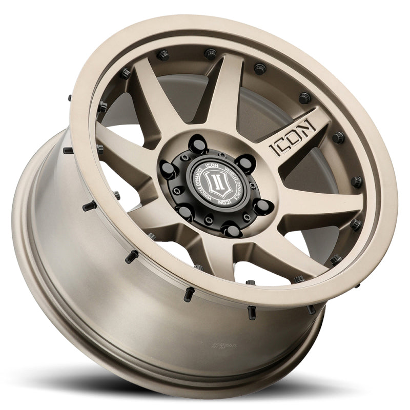 ICON 21817856547BR ICON Rebound Pro 17x8.5 5x4.5 0mm Offset 4.75in BS 71.5mm Bore Bronze Wheel - 21817856547BR