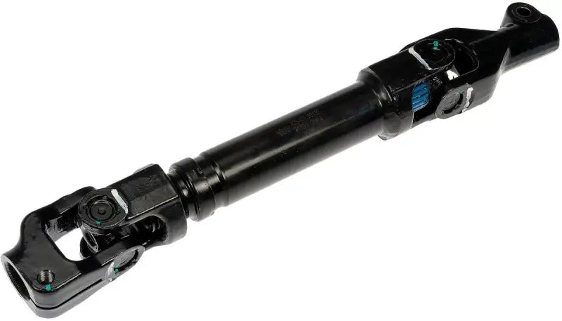 Black metal Dorman steering shaft assembly for Dorman steering shaft replacement project