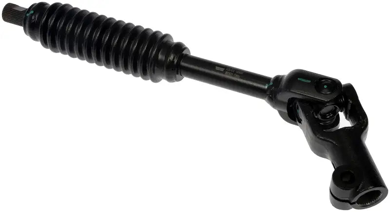 Black steering shaft with universal joints for Dorman 425-470 steering shaft assembly