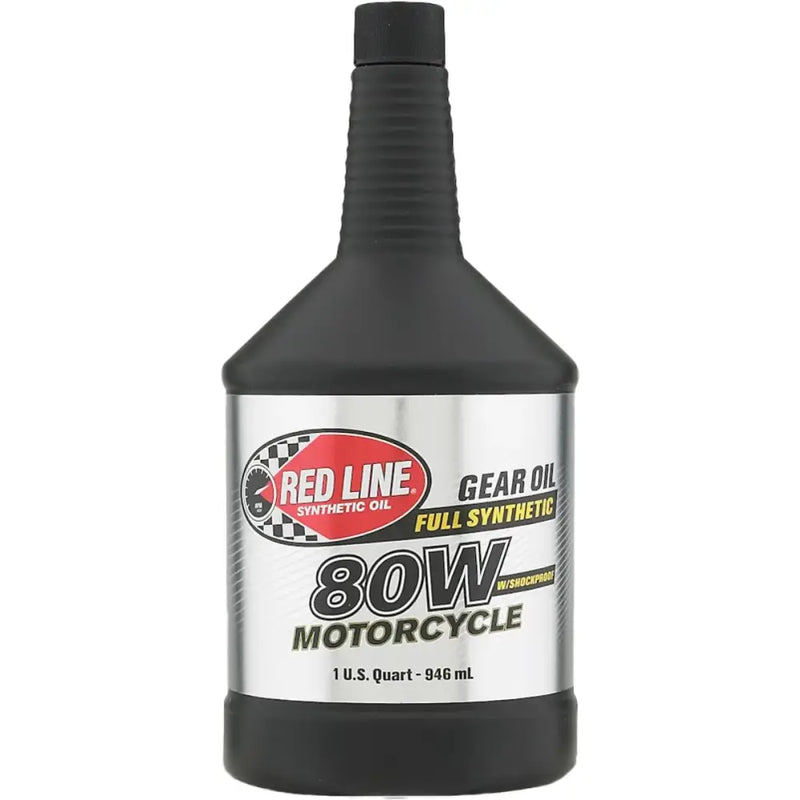 42704 Red Line Gear Oil W/Shockproof 80W 1Qt 
