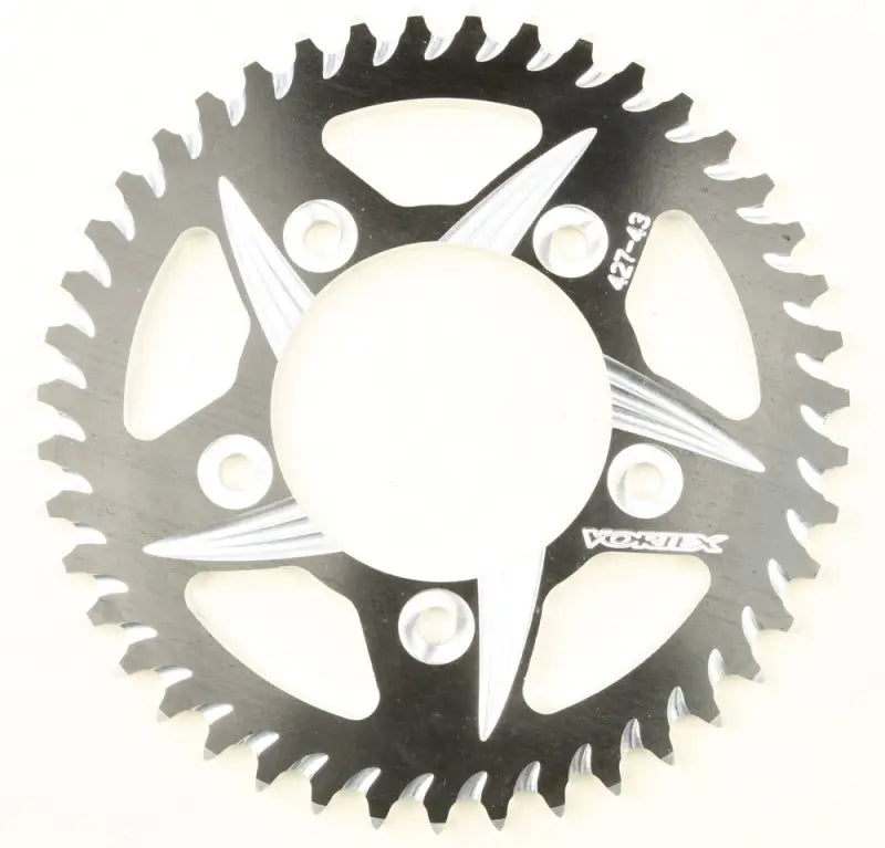 427ZK-43 Rear Cat5 Sprocket Aluminum 43t 530 Blk Kaw 