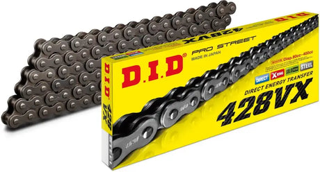 428VXX25FT D.I.D Pro Street Vx-Ring Chain Natural - RV and Auto Parts