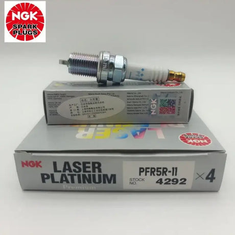 4292 NGK Pfr5R-11 spark plug box featuring high-performance and reliable NGK spark plugs for domestic vehicles.