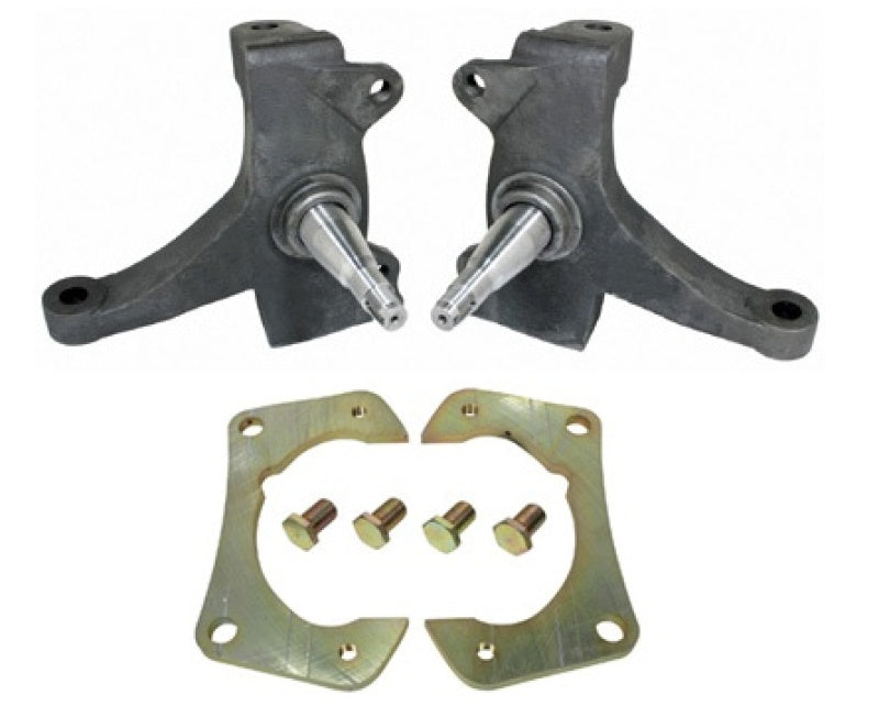 Ridetech 11359300 Ridetech 71-72 Chevy C10 2.5in Drop Spindles - 11359300