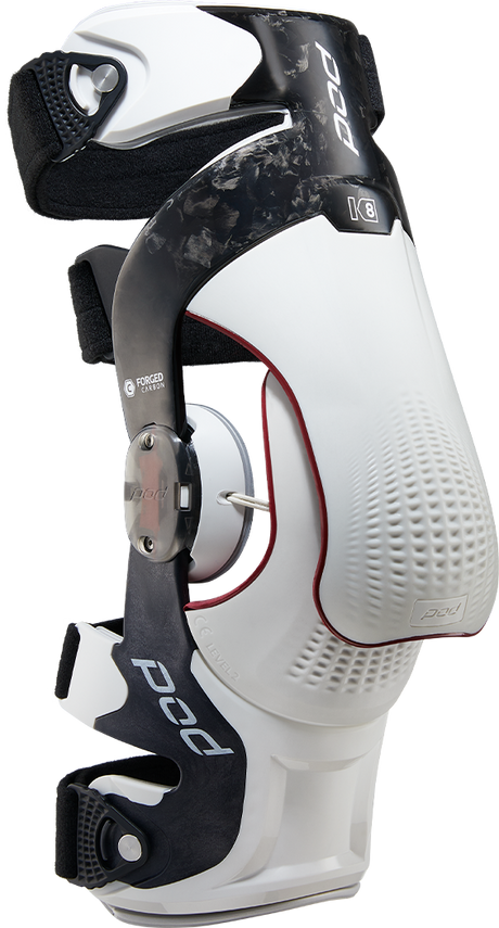 K8 3.0 Knee Brace Carbon (Rt) Carbon/White Md - POD