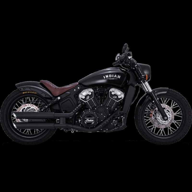 Vance & Hines 15-20 Harley Davidson Indian Scout Twin Slash 3in PCX Slip-On Exhaust - 48323