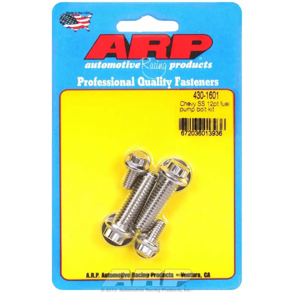 430-1601 ARP Fasteners Fuel Pump Mounting Bolt For Use With Chevy