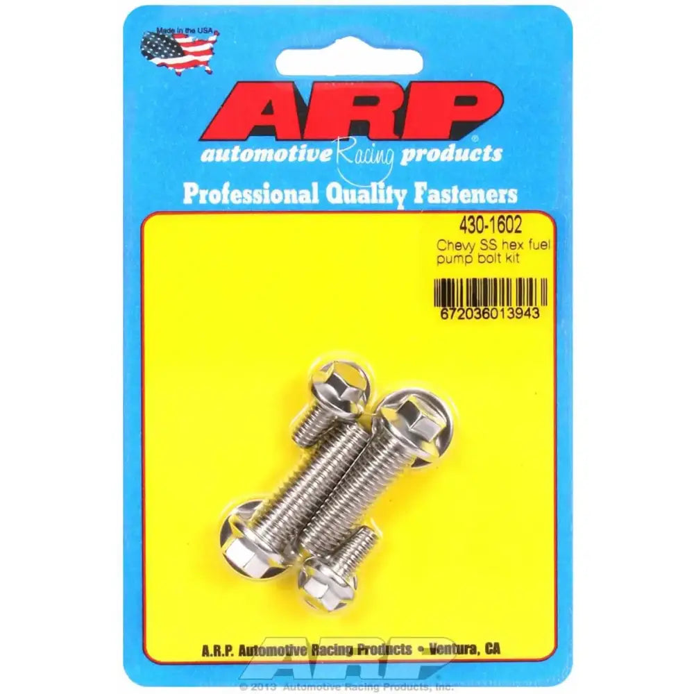 430-1602 ARP Fasteners Fuel Pump Mounting Bolt For Use With Chevy