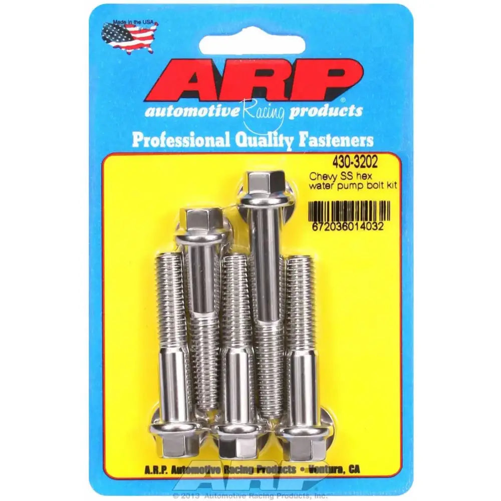 430-3202 ARP Fasteners Water Pump Bolt For Use With All V8 Chevy