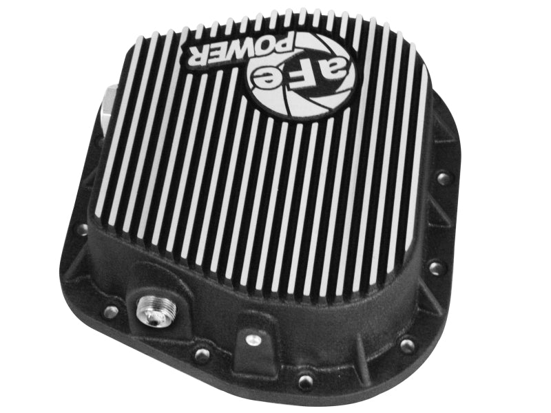 aFe 46-70152 aFe Power Rear Differential Cover (Machined) 12 Bolt 9.75in 11-13 Ford F-150 EcoBoost V6 3.5L (TT)