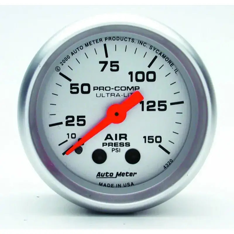 4320 Gauge Air Pressure