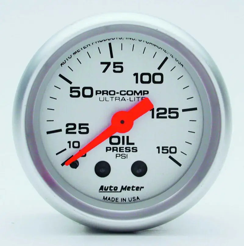 4323 Gauge Oil Pressure