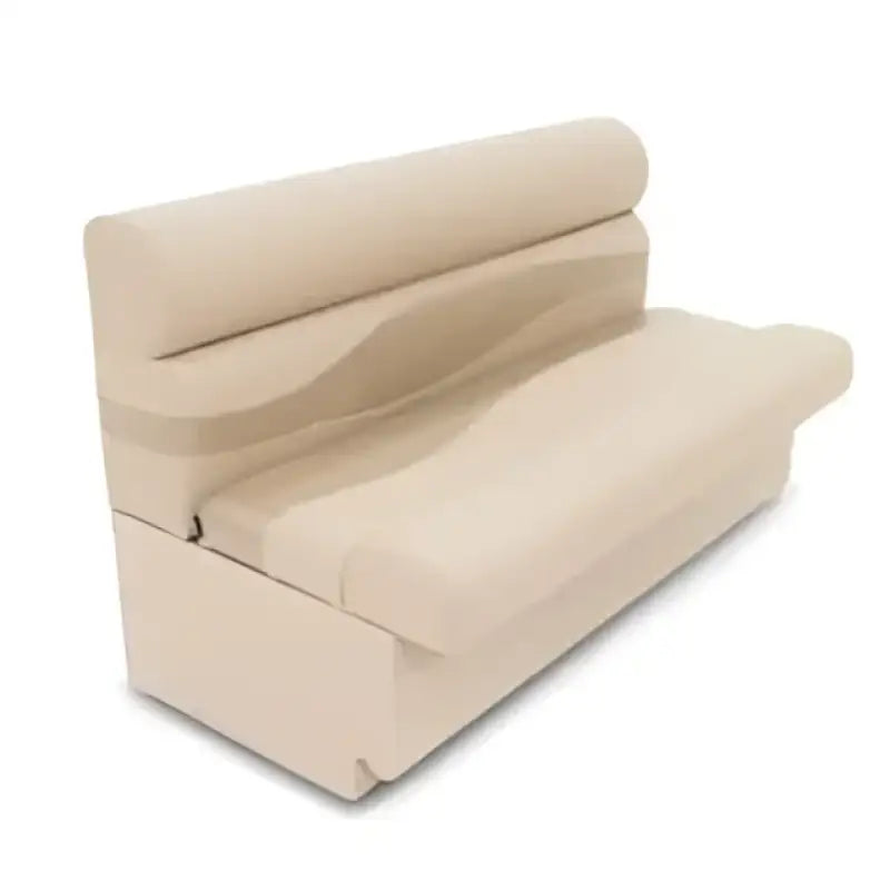 Beige bench seat for pontoon boat, Taylor Made LCI 30 by Taylor Made