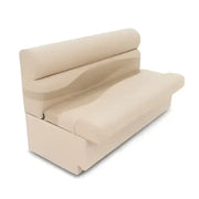 Beige bench seat for pontoon boat, Taylor Made LCI 50 in Taylor Made products