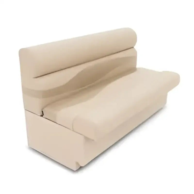 Beige bench seat for pontoon boat, Taylor Made LCI 50 in Taylor Made products