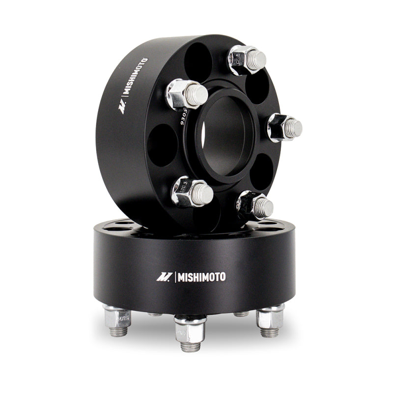 Mishimoto MMWS-008-500BK Mishimoto Wheel Spacers - 5x100 - 56.1 - 50 - M12 - Black