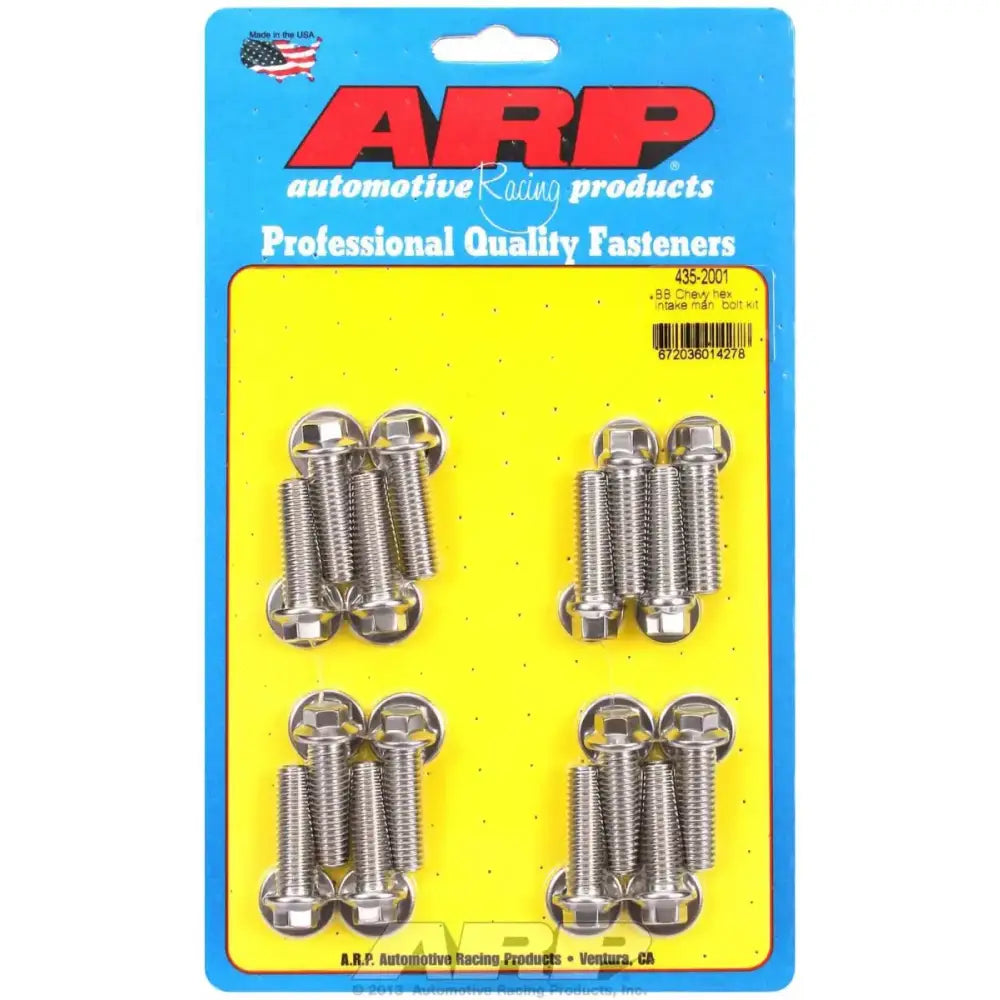 435-2001 ARP Fasteners Intake Manifold Bolt For Use With Chevy 396/