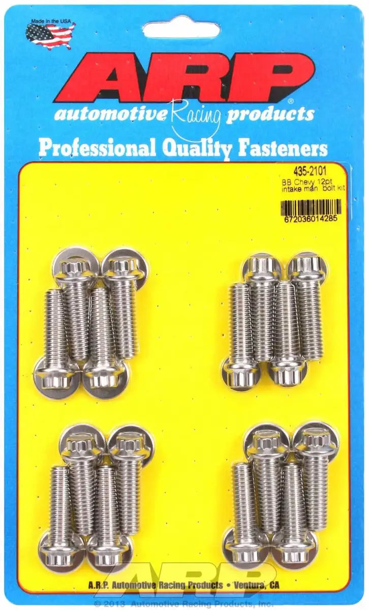 435-2101 ARP Fasteners Intake Manifold Bolt For Use With Chevy 396/