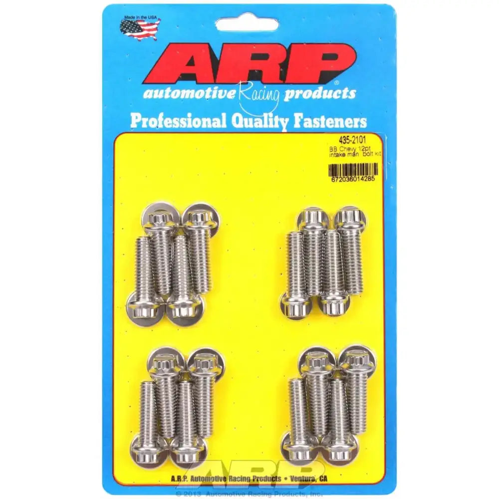 435-2101 ARP Fasteners Intake Manifold Bolt For Use With Chevy 396/